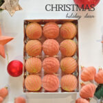 8-Rose Gold Velvet Christmas Balls