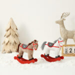 20cm/30cm Red&Grey Christmas Snowman Doll - Image 5