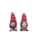 30cm Gold＆Red  Snowflake Sitting Doll:Santa Claus - Image 5