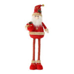 60cm Gold＆Red Christmas Doll Santa Claus(stretchable) - Image 5