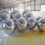 Silver Inflatable Christmas Balls Ornaments - Image 3