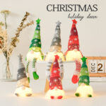 Rudolph Christmas Hat Doll with Short Legs in Red Color