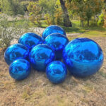 Blue Inflatable Christmas Balls Ornaments - 图片 2