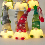 Rudolph Christmas Hat Doll with Short Legs in Red Color - Image 3
