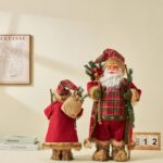 30cm/45cm/60cm Red&Green Santa Claus Doll - Image 4