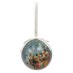 7.5cm Foam Santa Claus Paiting Christmas Ball Ornament - Image 5