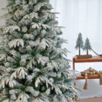 180cm Flocked Christmas Tree - Image 2