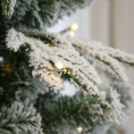 180cm Flocked Christmas Tree - Image 3