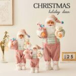 30cm/45cm/60cm Candy Bear Santa Claus Doll