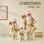 30cm/45cm/60cm Golden Gift Santa Claus Doll