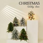 40cm Mini Christmas Tree Upside Down Simulation Nobeson Small Tree Table Ornament