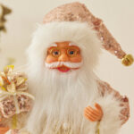 30cm/45cm/60cm Rose Gold Sequin Santa Claus Doll - Image 2