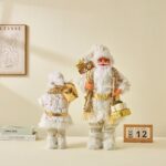 30cm/45cm/60cm Golden Gift Santa Claus Doll - Image 2