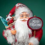 30cm/45cm/60cm Red Plaid Santa Claus Doll with Nameplate - Image 2