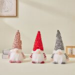 Faceless Doll Rudolph Sequin Bedside Lamp - Image 2