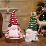 Ski Christmas faceless doll doll night light ornament - Image 2