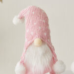 29cm Christmas Knit Mini Doll Toy Ornament - 图片 2