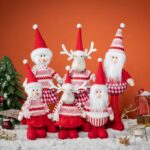 30cm/50cm Cartoon Christmas Doll Decoration - Image 2
