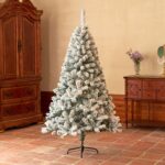 Artificial/Flocked Classic Thick Christmas Tree - Image 2