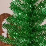 50cm New Music Box Electric Music Rotating Christmas Tree Luminous Electroplating Color Mini Tree - Image 2