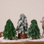 Nobepine Christmas Tree Rime Snow Primary Color Christmas Decoration - Image 2