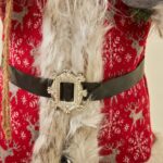 30cm/45cm/60cm Red Elk Sweater Santa Claus Doll - Image 3