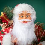 30cm/45cm/60cm Red Patterned Backpack Santa Claus Doll - Image 3