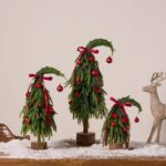 45cm Magic Crooked Neck Table Top PE Christmas Tree - Image 3
