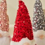 Faceless Doll Rudolph Sequin Bedside Lamp - Image 4