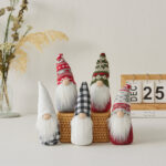 18cm Christmas Miniature Faceless Doll Ornament - Image 3
