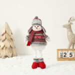 Telescopic Snowman with a Hat Christmas Doll - Image 3