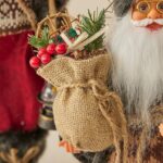 30cm/45cm/60cm Red Grey Brown Cloth Lantern Santa Claus Doll - Image 3