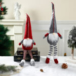 48cm Long-Legged, Faceless Puppet Series Christmas Doll - 图片 3