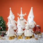 30cm/50cm Cartoon Christmas Doll Decoration - Image 3