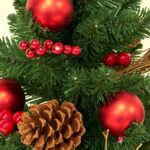 Mini Christmas Tree Pine Cone Desktop - Image 3