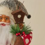 30cm/45cm/60cm Gray Red and White Sweater Skateboard Santa Claus Doll - Image 4