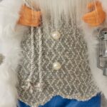 30cm/45cm/60cm Blue and Silver Santa with Lights Santa Claus Doll - Image 4
