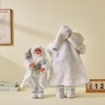 30cm/45cm/60cm Silver Sequin Nordic Style Santa Claus Doll - Image 4