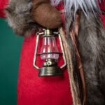 30cm/45cm/60cm Red Classic Santa Doll with Lights Claus Doll - Image 4