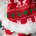 30cm/45cm/60cm Red Patterned Backpack Santa Claus Doll - Image 4