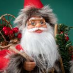 30cm/45cm/60cm Red Classic Skateboard Santa Claus Doll with Bag - 图片 4