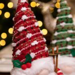 Ski Christmas faceless doll doll night light ornament - Image 3