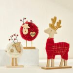 Felt Fleece Decor Pieces Christmas Doll Ornament - Image 3