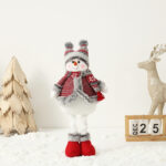 Telescopic Snowman with a Hat Christmas Doll - Image 4