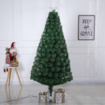 150cm Fiber Optic Tree with Star,Warm White Colorful Led Light - Image 5