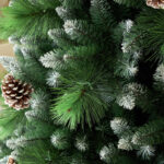 Artificial Frosted Tips Christmas Tree with Pine Cone &Red Berry - 图片 4