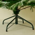 Frosted Tips Artificial  Christmas Tree with Pine Cone, Red Berry - Image 4