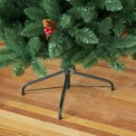 Bullet Tips Green Christmas Tree with Red Berry, Pine Cone - Image 4