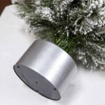45cm Music Box Rotating Music Christmas Tree Flocking Mini Bare Tree Set - Image 4