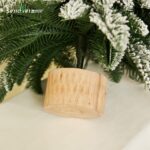 Nobe Pine Pure PE Nordic Style Flocked Rime Tabletop Christmas Tree - Image 4